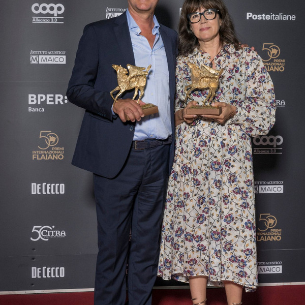 Cristiana Farina E Maurizio Careddu Backdrop